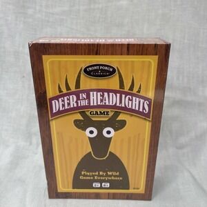 Front Porch Classics Deer In The Headlights Card Dice Game Sealed Complete